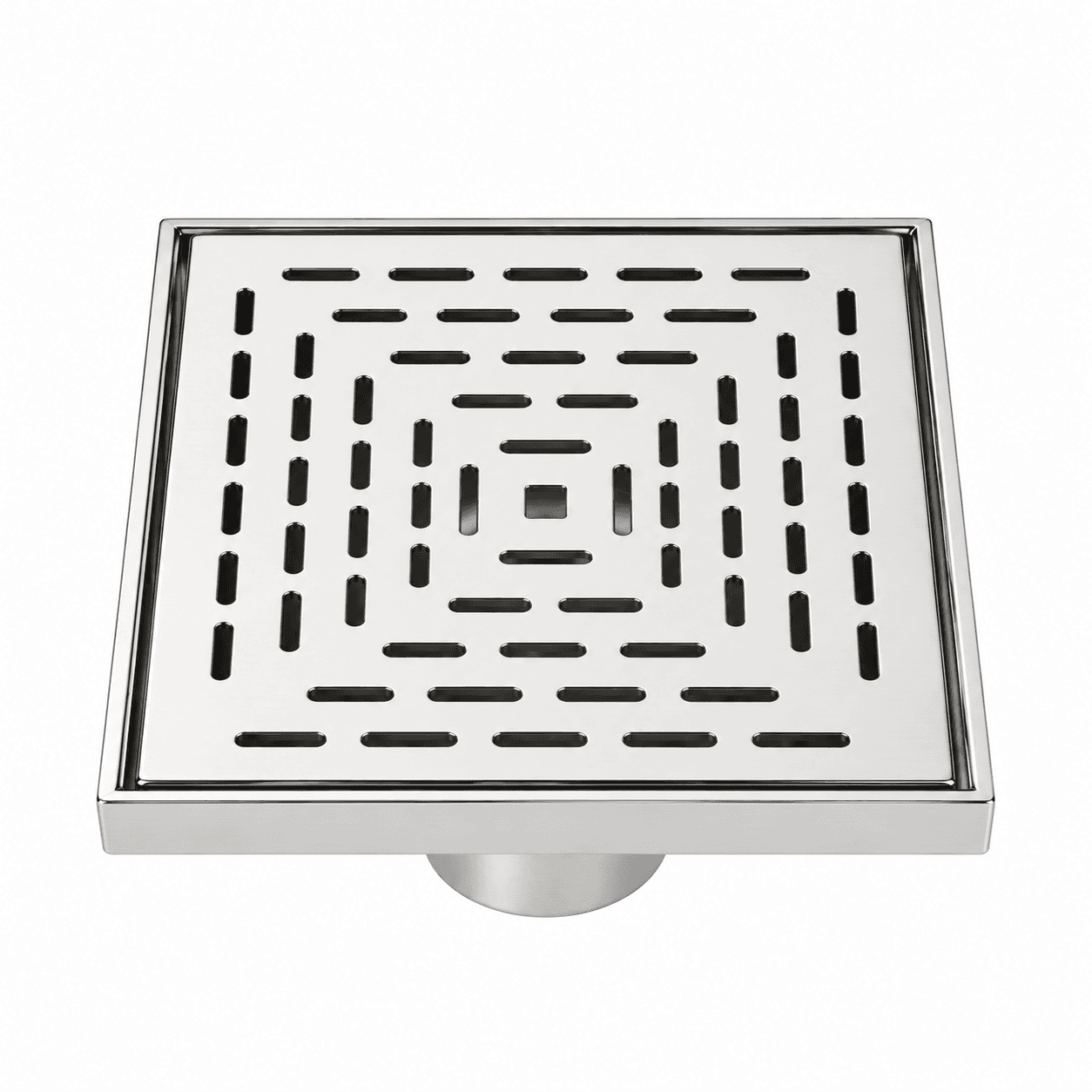 Point-Rectanglo - Concentric rectangular-slot grate