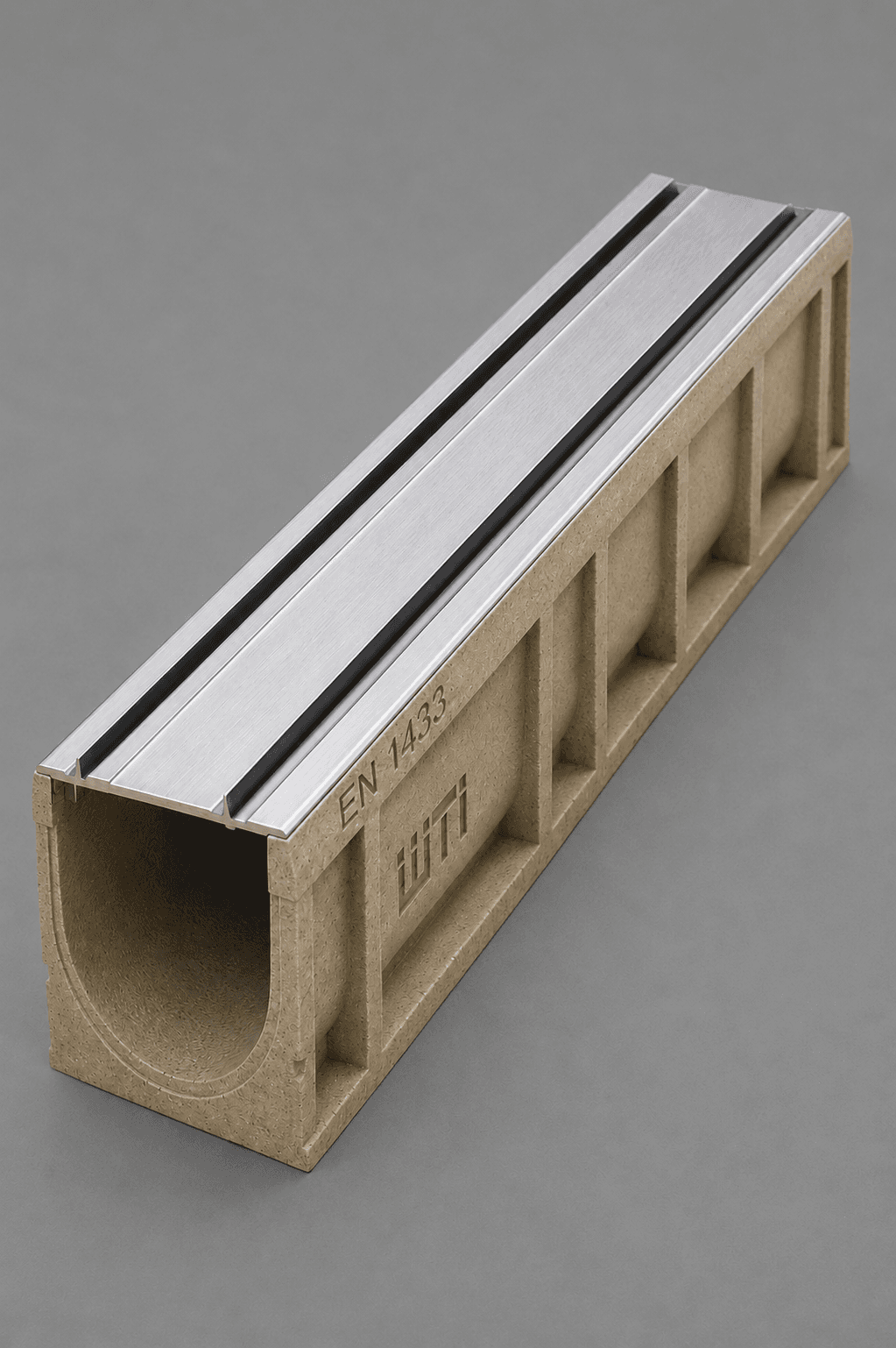 SS Double Slot - Stainless double-slot grate