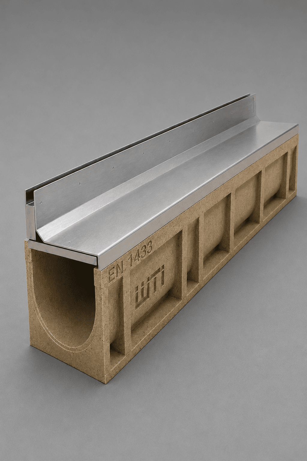 SS Single Slot - Stainless single-slot grate