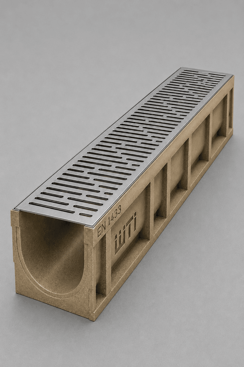 SS Trianglo Slot - Stainless triangulated slot grate