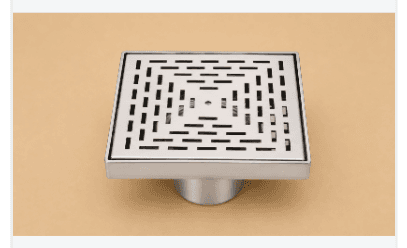 Point-Rectanglo — Rectangular-perforated point drain