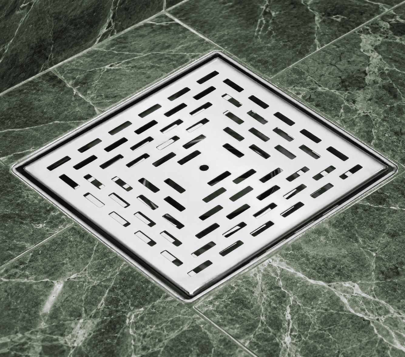 Point-Rectanglo - Concentric rectangular-slot grate